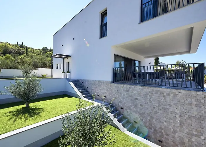 빌라 Luxury Cor Mare With Pool